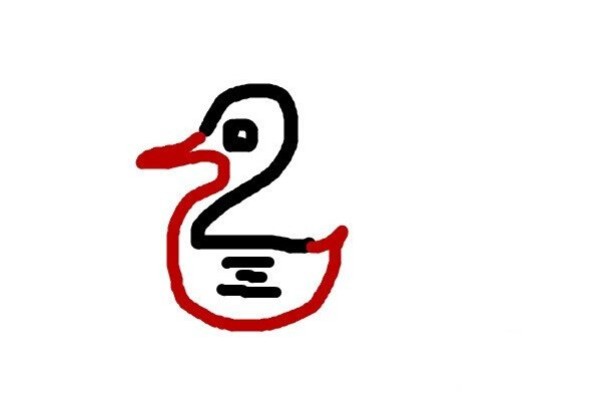 Steps and tips for quickly drawing a duck