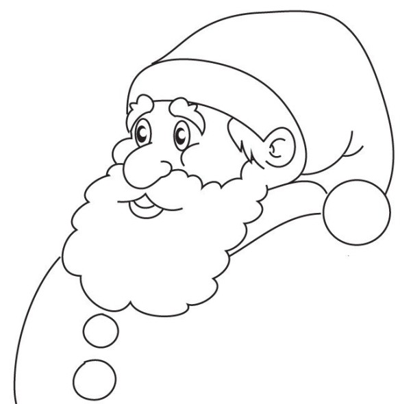 fat santa claus