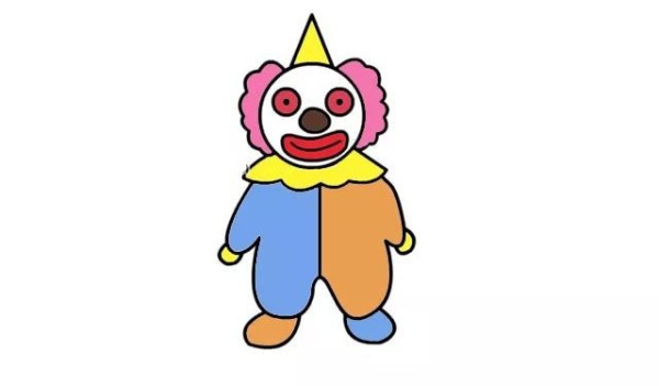 Simple drawing tutorial: How to draw a clown