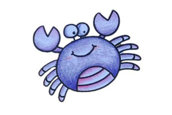 Simple Drawing for Intermediate Level Crab