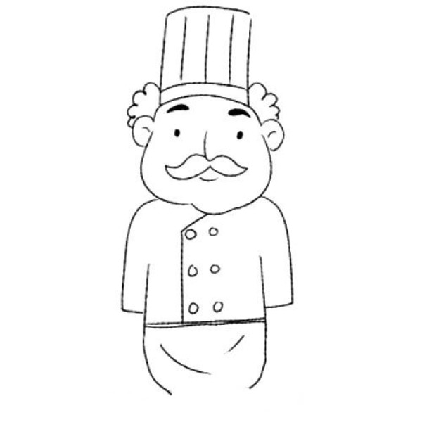 Chef simple drawing tutorial