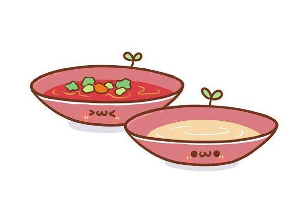 Hot Pot Season Cartoon Food Simple Drawing Picture