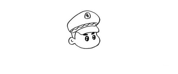 How to draw uncle policeman