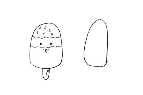 How to draw ice cream