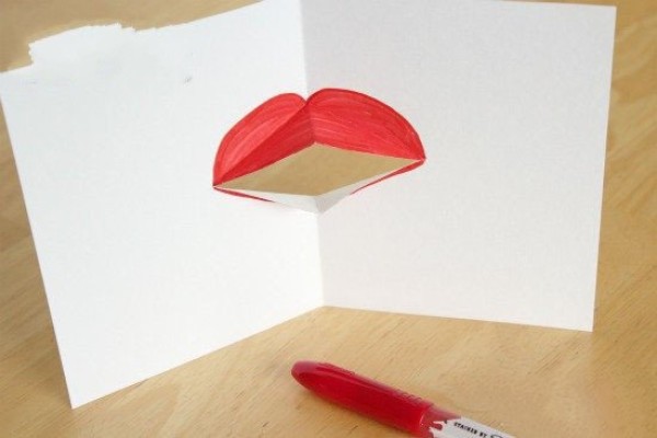 Creative Valentines Day Greeting Card Production