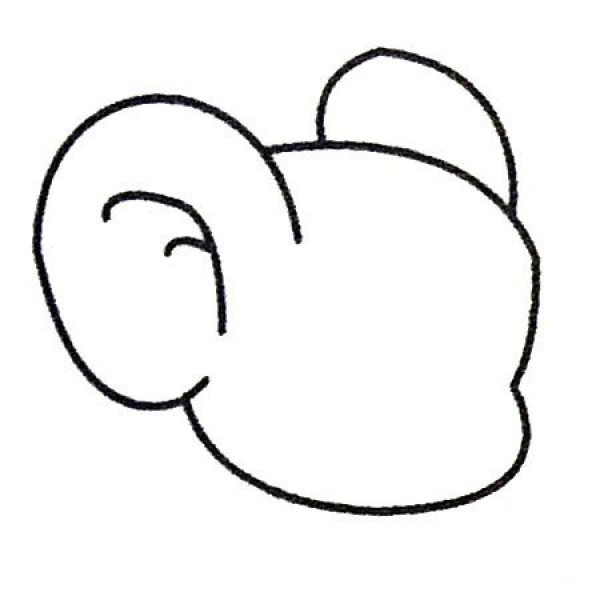 Complete collection of simple mouse drawings and drawing steps