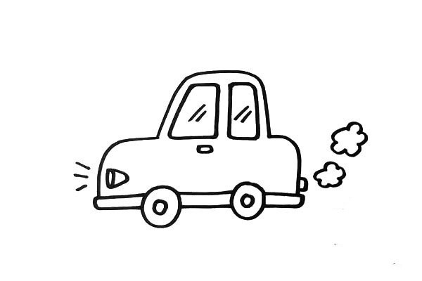 Simple car drawing