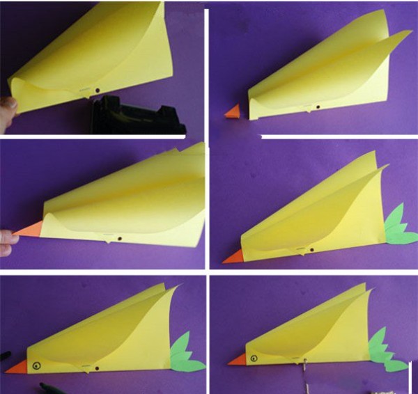 Creative bird kite making process