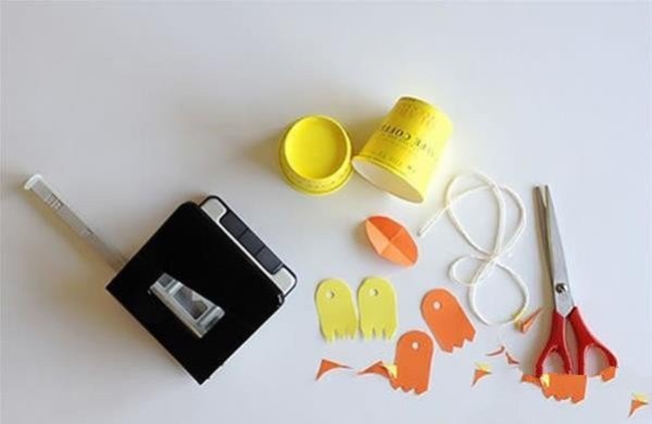 How to make duck paper cup dolls