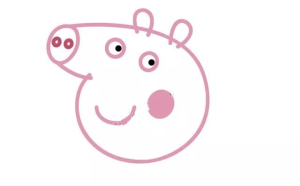 How to draw mother pig