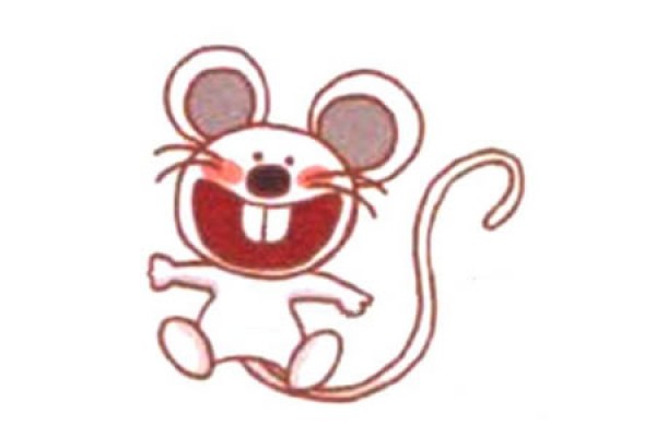 Q cute little mouse simple drawing tutorial