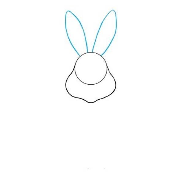 How to Draw the Easter Bunny