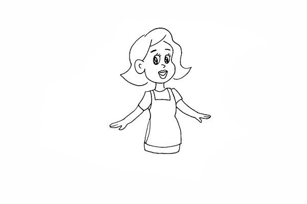 How to draw mother