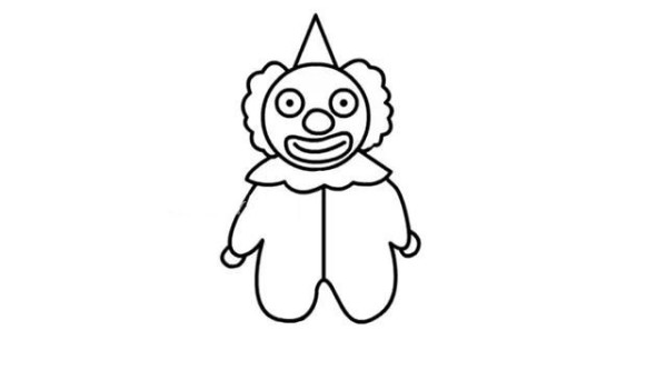 Simple drawing tutorial: How to draw a clown