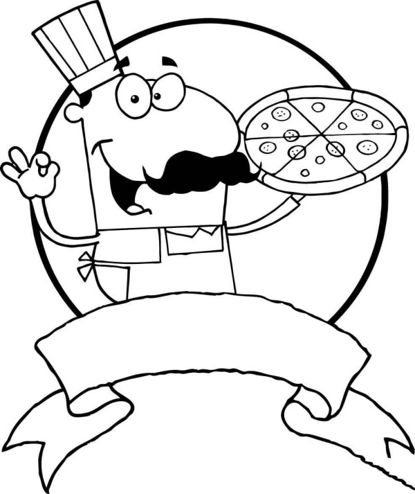 italian pizza chef