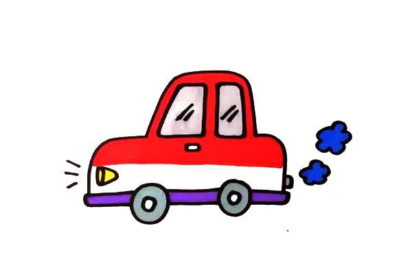 Simple car drawing