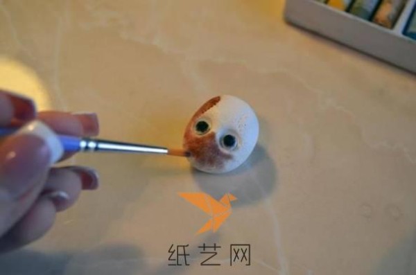 Tutorial on making ultra-light clay owl key chain for Christmas gift