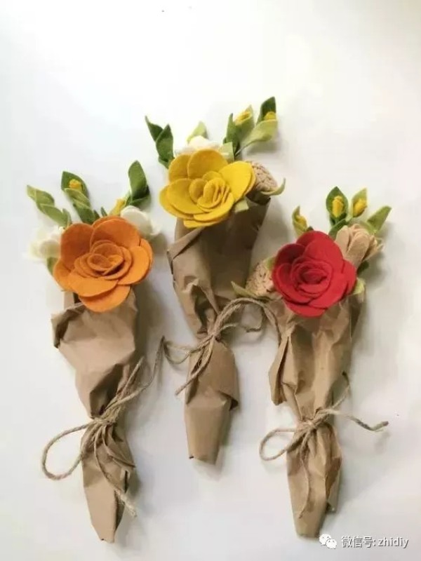 Introductory Tutorial on Nonwoven Fabrics Illustrated Tutorial on Ginger Flowers (Bouquet Series Tutorials)