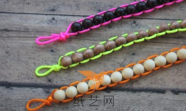 Simple pod beaded bracelet making tutorial