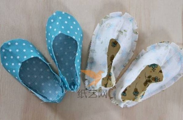 Patchwork baby cloth shoes Handmade baby cloth shoes