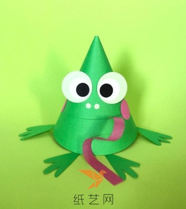 Tutorial on making handmade frogs for children