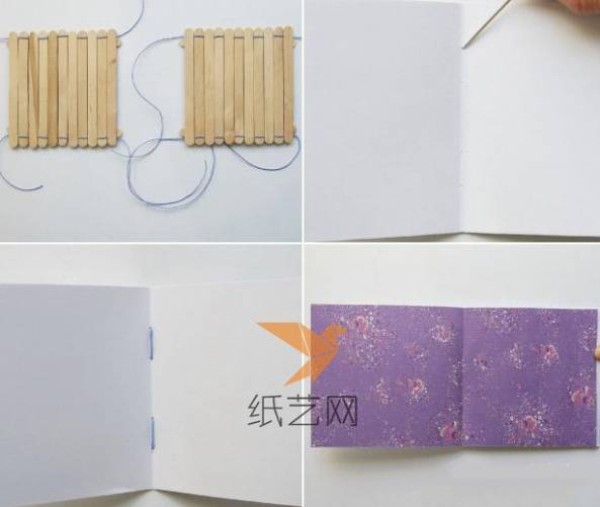 Tutorial on using popsicle stick waste to make beautiful Valentine’s Day gifts and a love diary