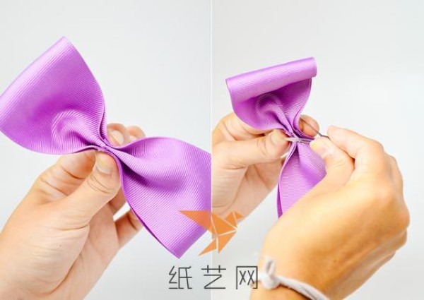 Tutorial on making large bow hairpins