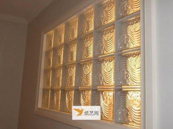 How to use glass bricks to make home glass windows