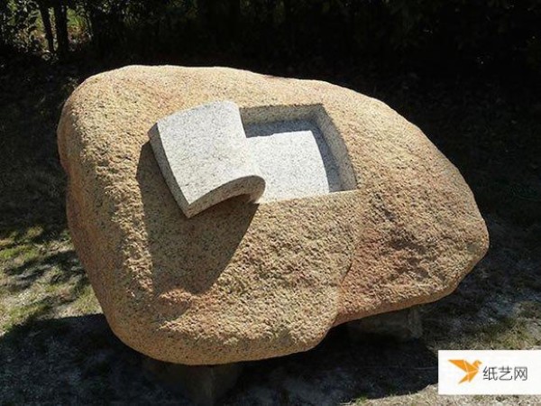 A pair of skillful hands create stone sculptures with smooth and natural curves