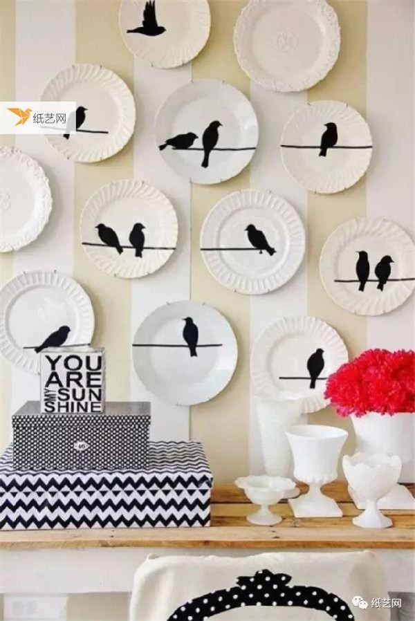 40 Paper Art Decorating Ideas! Decorative ideas for childrens rooms and play corners!