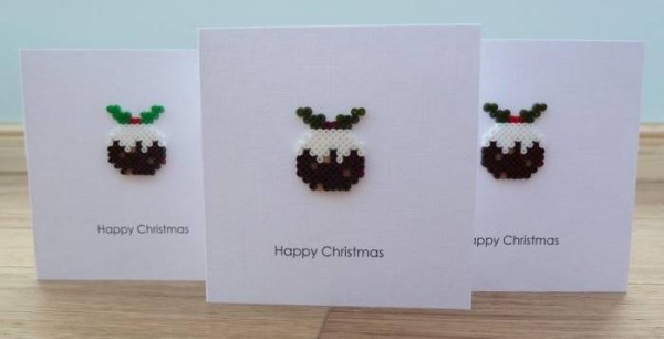 Tutorial on how to make cute Pinpin Doudou Christmas cards