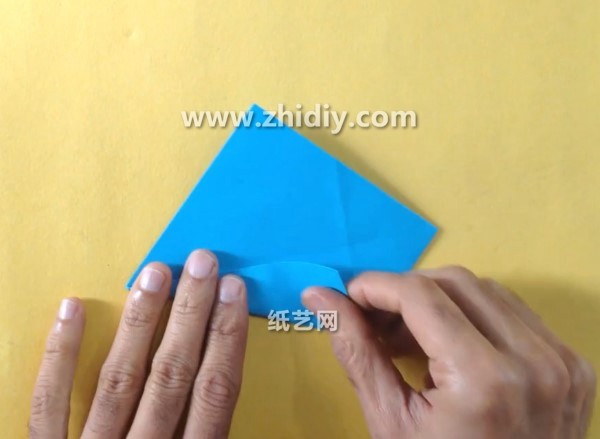 Simple origami helicopter handmade tutorial