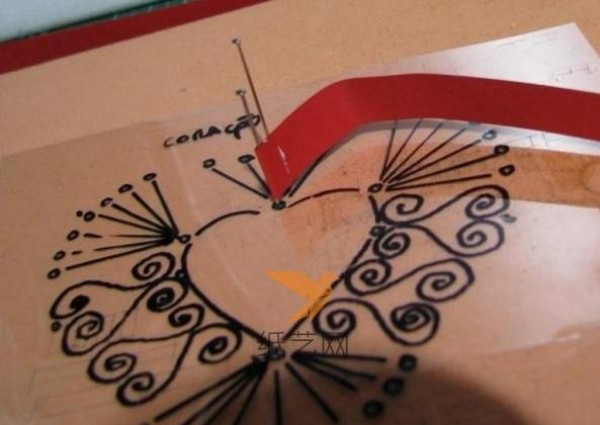 Super beautiful heart-shaped paper making tutorial