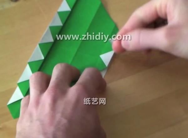 Simple origami snake handmade tutorial