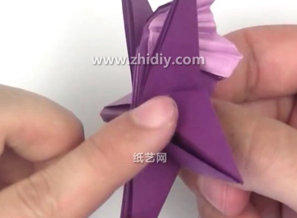 Paper Flower Creative DIY Origami Teaches You Origami Orchid