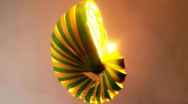 Conch lantern lampshade handmade tutorial for Lantern Festival