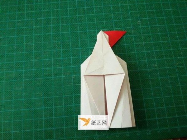 Detailed explanation of the illustrated tutorial on how to fold the Christmas crane