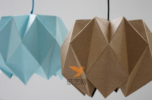 Art Paper Art Origami Lamp Shade Origami Illustrated Tutorial