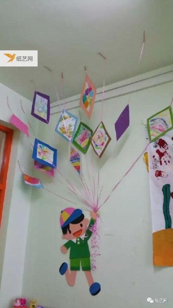 40 Paper Art Decorating Ideas! Decorative ideas for childrens rooms and play corners!