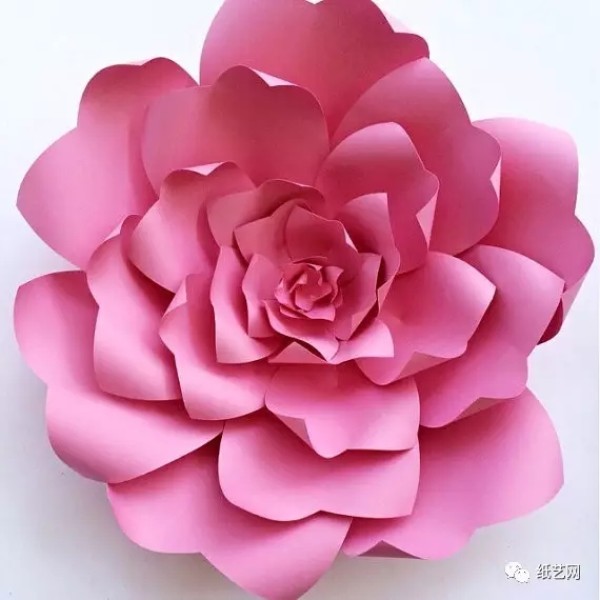 Large paper art decorative flower template!