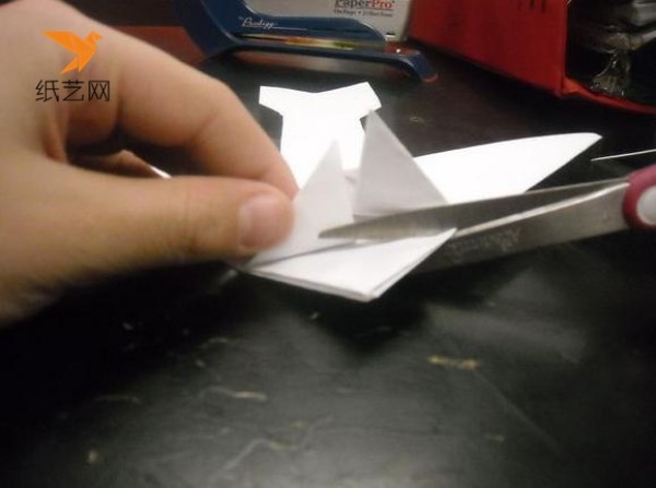 Origami paper airplane making tutorial