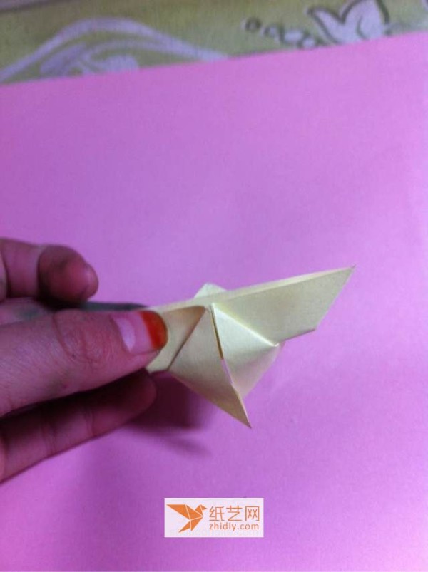 Simple and compact origami butterfly tutorial