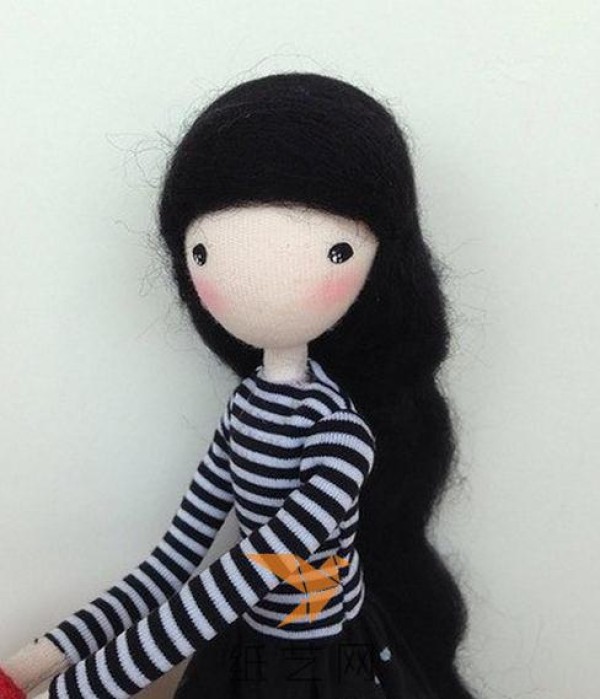 Cute DIY little rag doll making tutorial