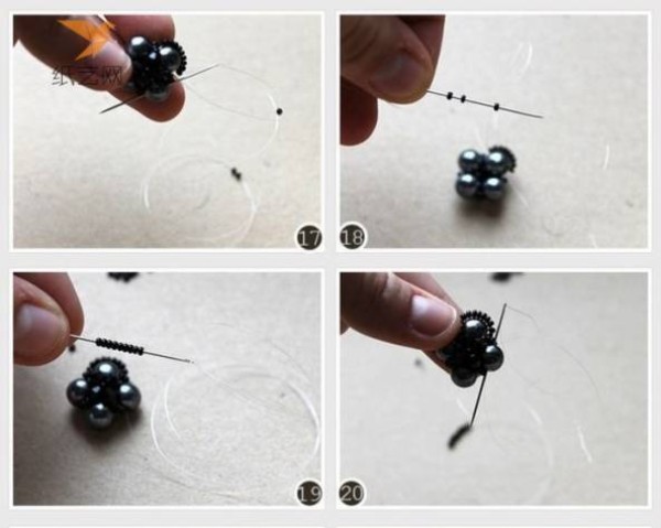 Beading Tutorial Dotted Lip Beading Unit Decoration Making Tutorial