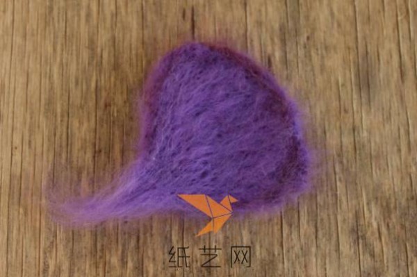 Tutorial for making a beautiful wool felt pansy New Year’s decoration