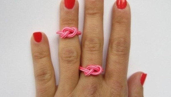 Simple and beautiful Chinese knot braided ring tutorial