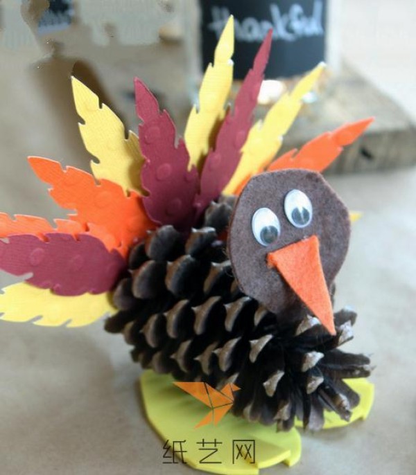 Tutorial on making interesting turkeys for children