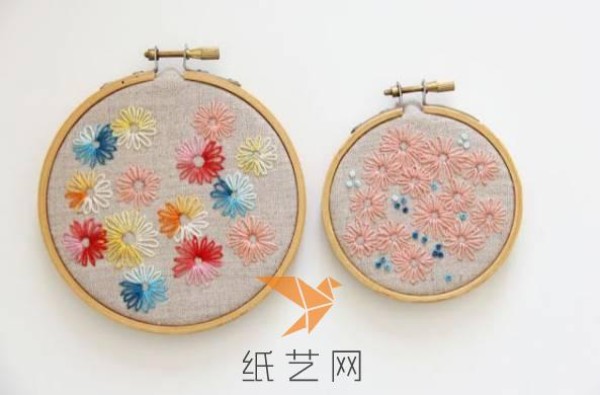 Small flower embroidery decoration for Teachers Day gift