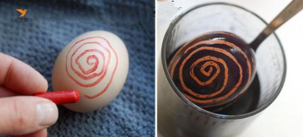 Use toilet paper tubes to make creative little snail Easter eggs