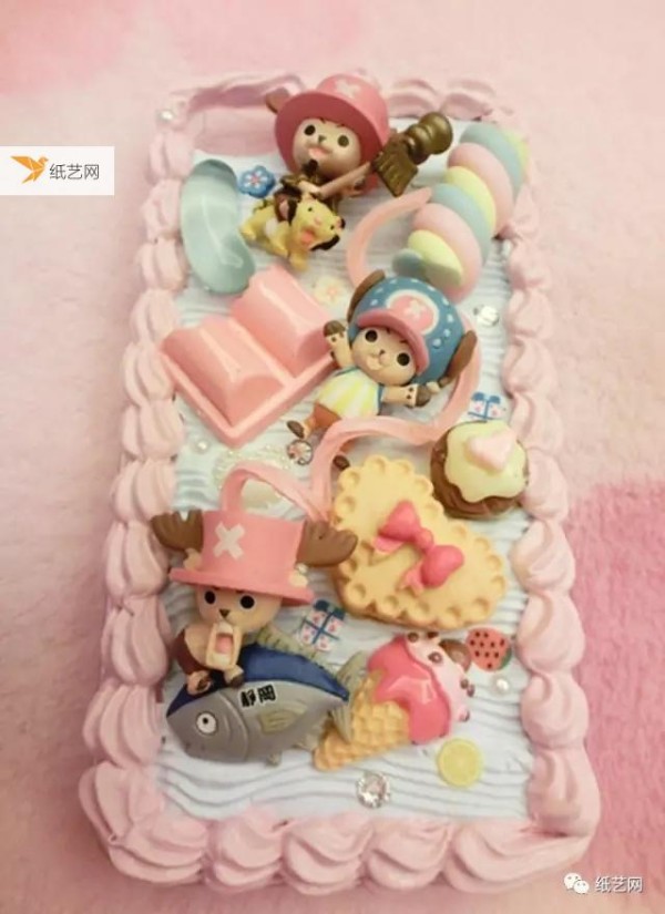 DIY mobile phone cases, non-woven, epoxy, cream glue, patch phone cases!